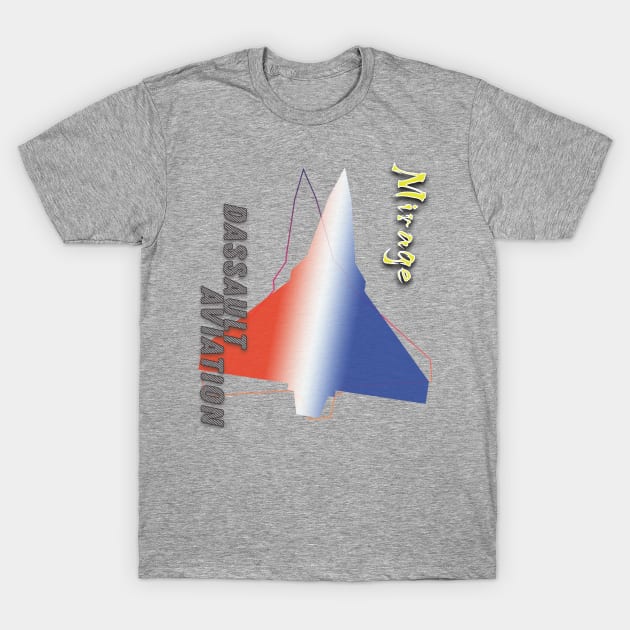 Dassault mirage T-Shirt by TeeText